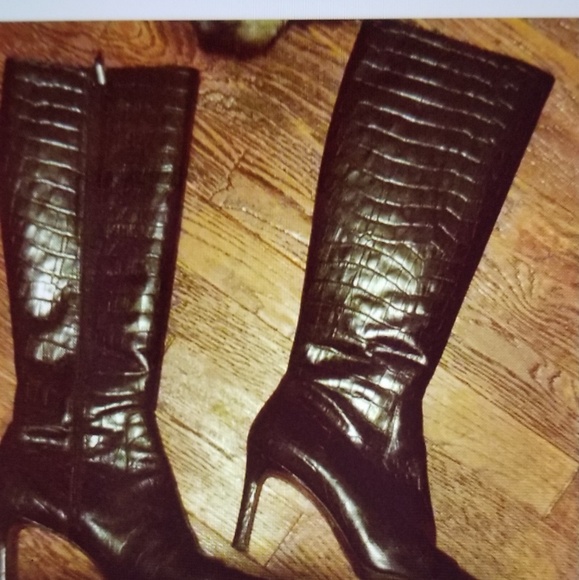 Lauren Ralph Lauren Shoes - Lauren Ralph Lauren Brown Aleysheya Boots Sz 9